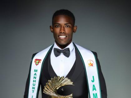 Mr Manhunt Jamaica Omario Wright.