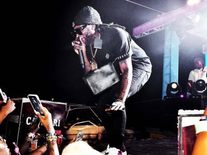 Montego Bay resident, Jamal, thrilled the crowd with a barrage of hits during his performance at Bad Beaches on Thursday night.