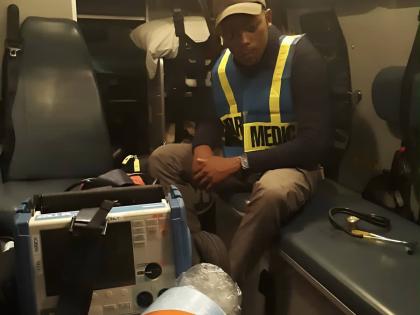 
Chester Chambers, a former emergency medical technician. 