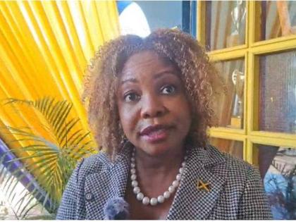 Minister of Education Senator Dr Dana Morris Dixon.