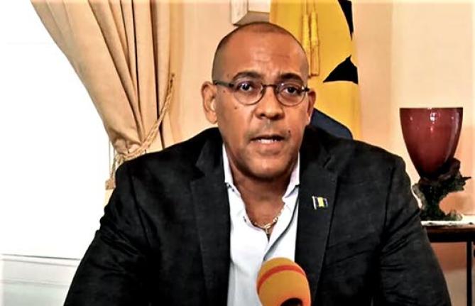 Barbados’ Foreign Minister, Kerrie Symmonds.