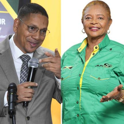 Donovan Williams and Rosalie Hamilton.